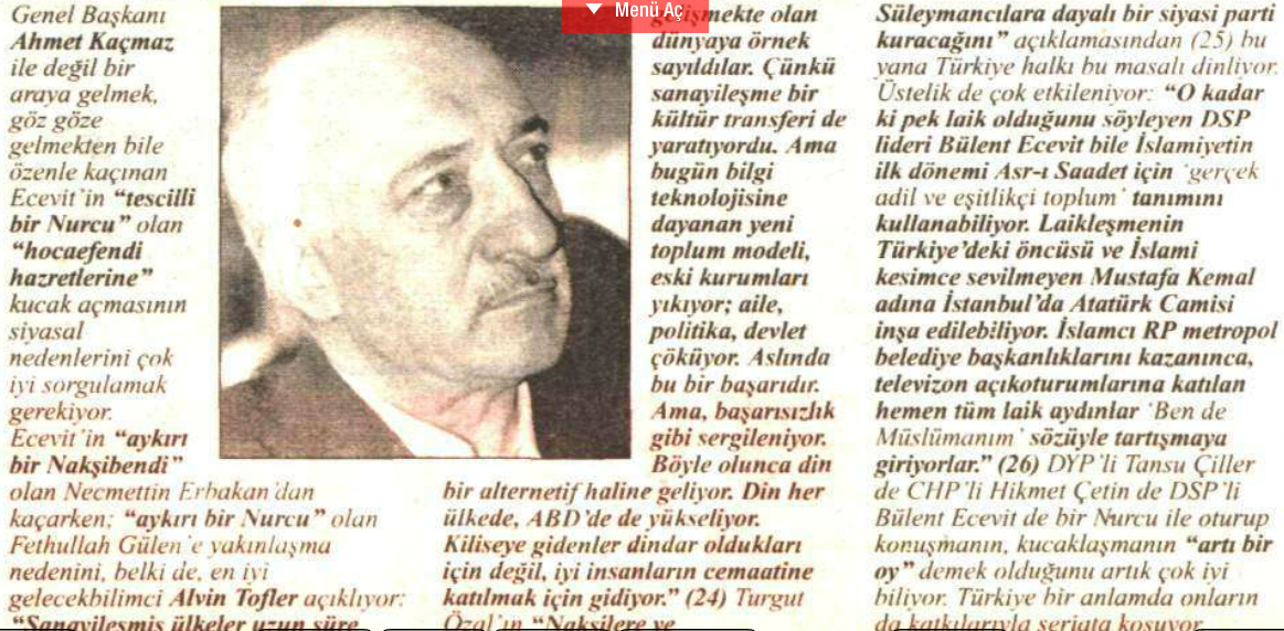 26 mart 1996 ecevit- gülen