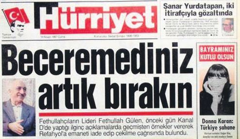 beceremediniz bırakın