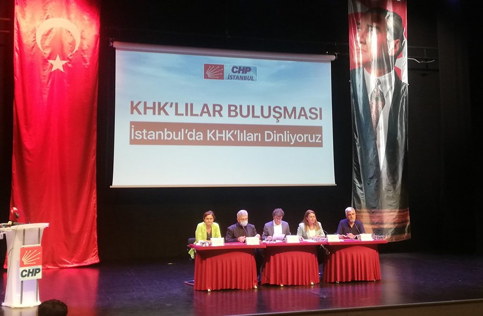 CHP KHK toplantı